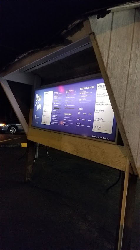 Menu Don Jos Drive In - 6