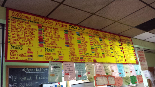 Menu Don Pedro Taco Shop - 7