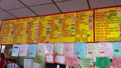 Menu Don Pedro Taco Shop - 9