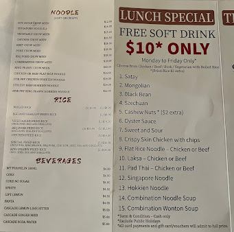 Menu Don't Miss Out Chinese Cuisine - 9