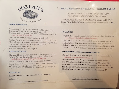 Menu Dorlan's Tavern & Oyster Bar - 8
