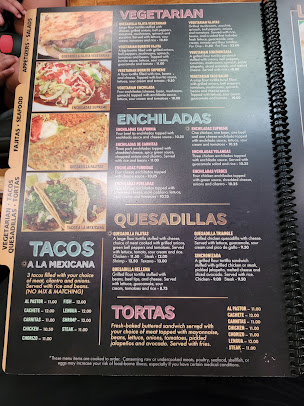 Menu Dos Marias Mexican Bar & Grill - 4
