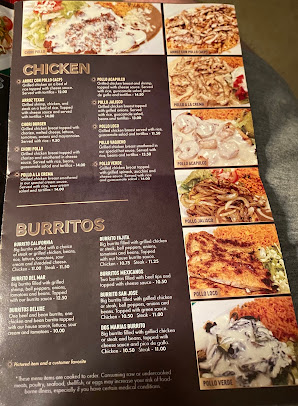 Menu Dos Marias Mexican Bar & Grill - 7
