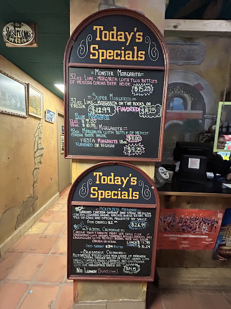 Menu Dos Reales Mexican Restaurant - 6