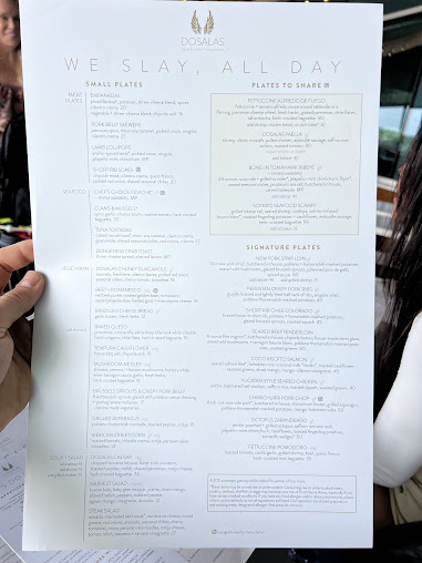Menu Dosalas Latin Kitchen Tequila Bar - 0