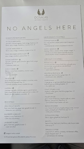 Menu Dosalas Latin Kitchen Tequila Bar - 3
