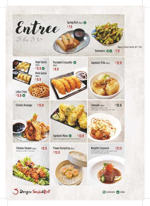 Menu Dragon Sushi & Roll - 0