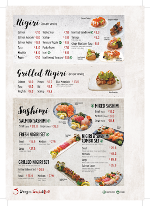 Menu Dragon Sushi & Roll - 4