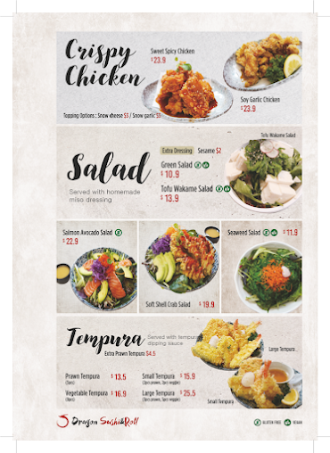 Menu Dragon Sushi & Roll - 6