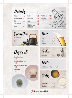 Menu Dragon Sushi & Roll - 7