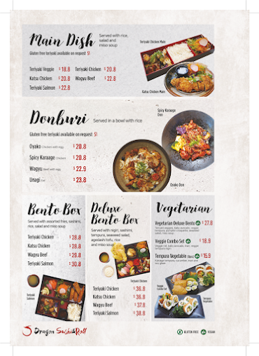 Menu Dragon Sushi & Roll - 8