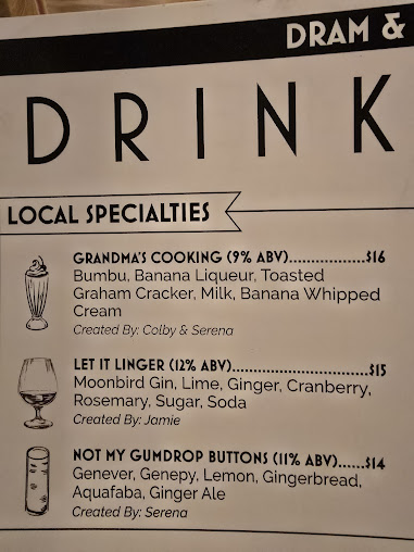Menu Dram & Draught - 3