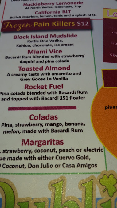 Menu Dublin Deck Tiki Bar And Grill - 6