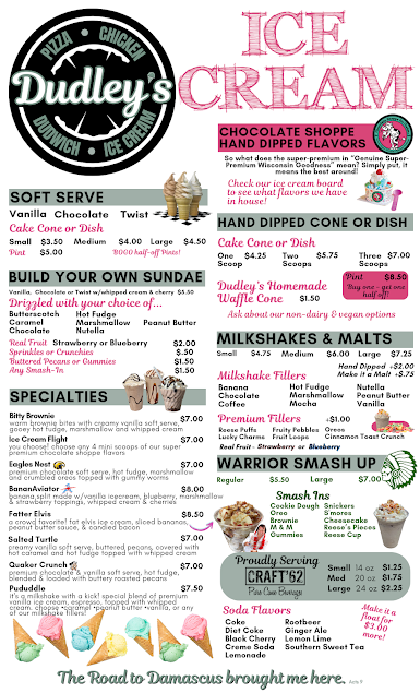 Menu Dudleys Gs Pizza World - 0