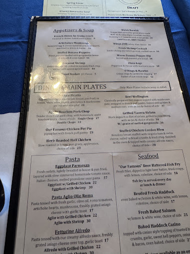 Menu Eagle House Restaurant - 5