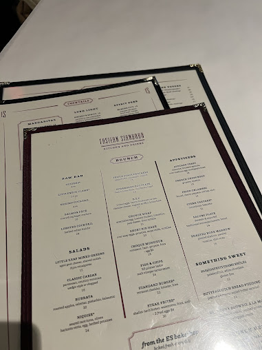 Menu Eastern Standard Kitchen And Drinks - 2