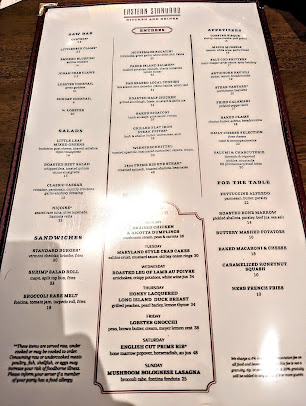 Menu Eastern Standard Kitchen And Drinks - 5