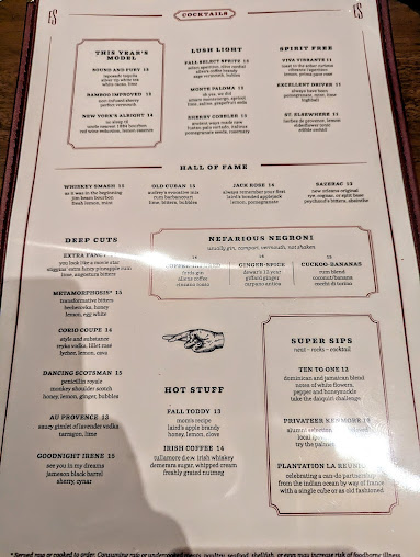 Menu Eastern Standard Kitchen And Drinks - 7