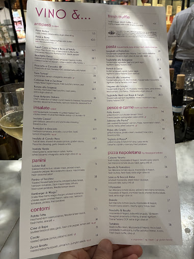 Menu Eataly - 4