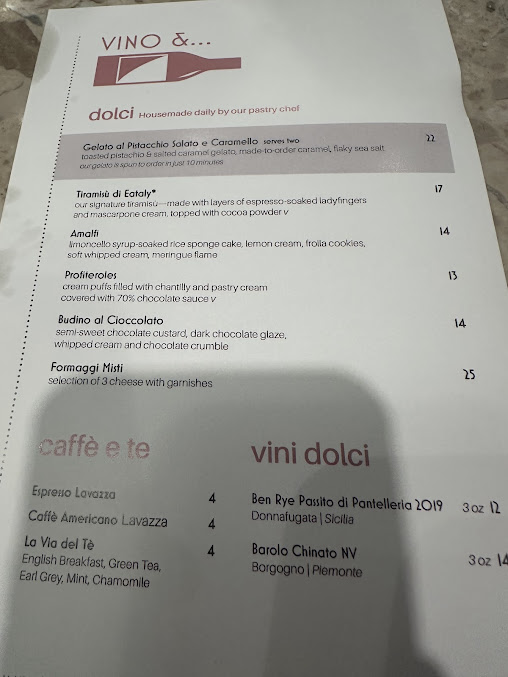 Menu Eataly - 9