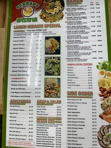 Menu Edamame Sushi Ramen Grill Boba - 1