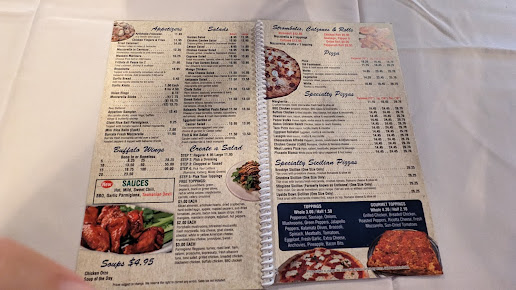 Menu Edison Pizza & Italian Restaurant - 2
