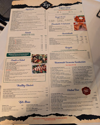 Menu Edison Pizza & Italian Restaurant - 7
