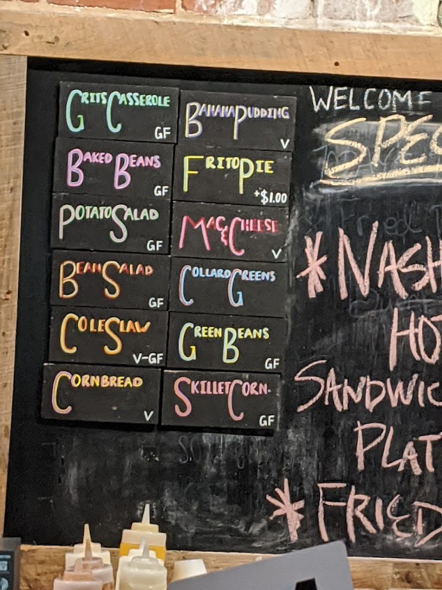 Menu Edleys Bar B Que Chattanooga - 1