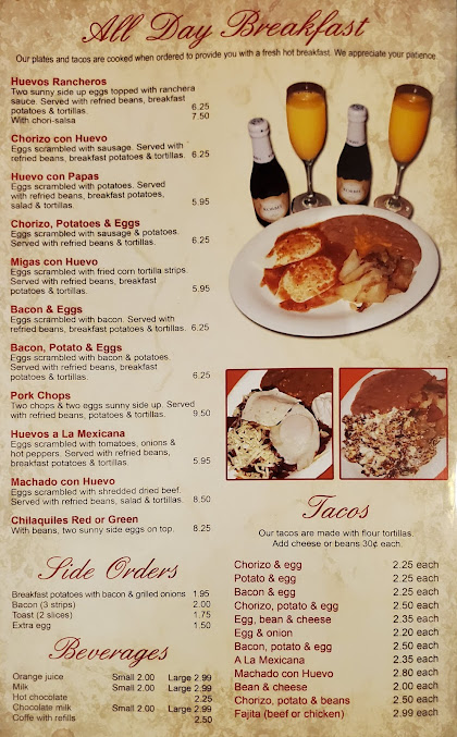 Menu Eduardo's Mexican Restaurant - 6