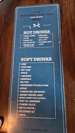 Menu Efes Mediterranean Gril - 6