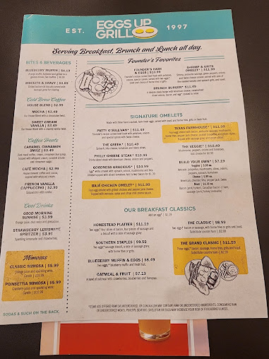 Menu Eggs Up Grill - 0