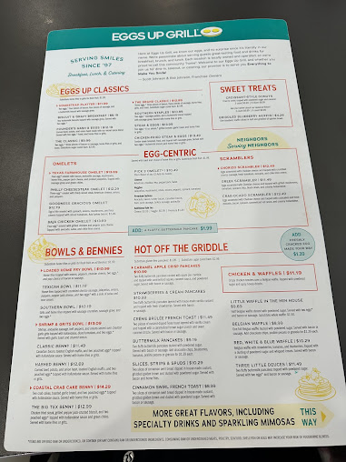 Menu Eggs Up Grill - 17