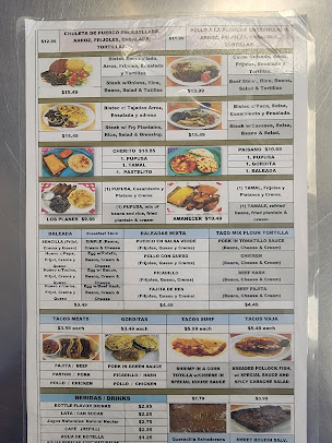 Menu El Arco Pupusas Restaurant - 4