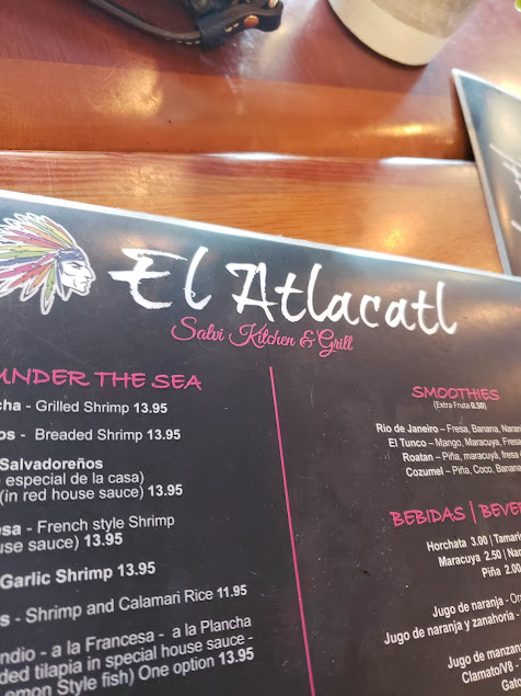 Menu El Atlacatl Salvi Kitchen - 6