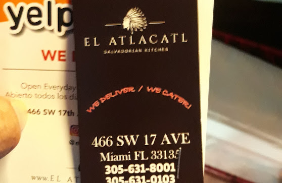 Menu El Atlacatl Salvi Kitchen - 7