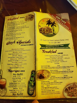Menu El Bohio Cuban Restaurant - 7
