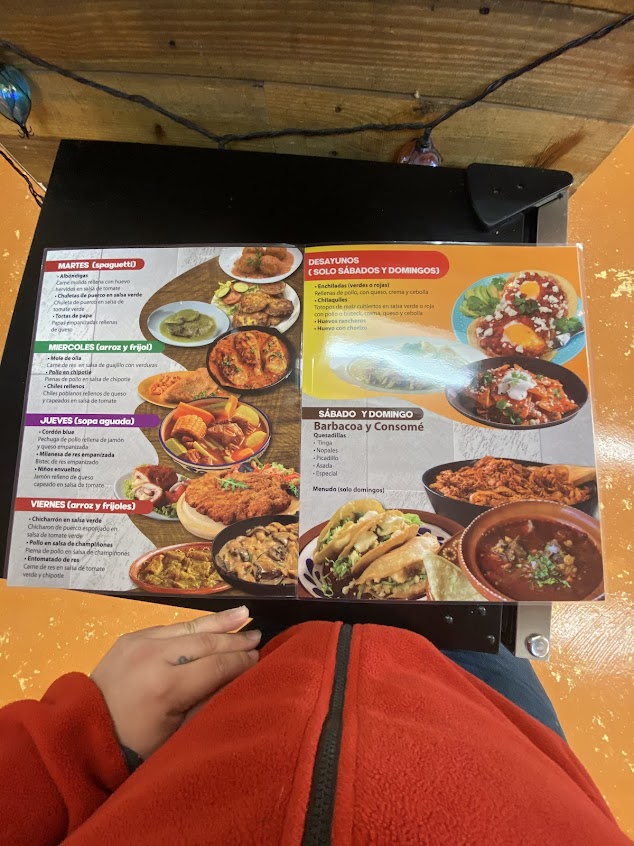 Menu El Borrego De Oro - 1