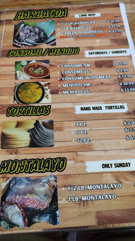 Menu El Borrego De Oro - 3