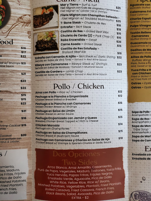 Menu El Buen Gusto Restaurant & Bar - 3