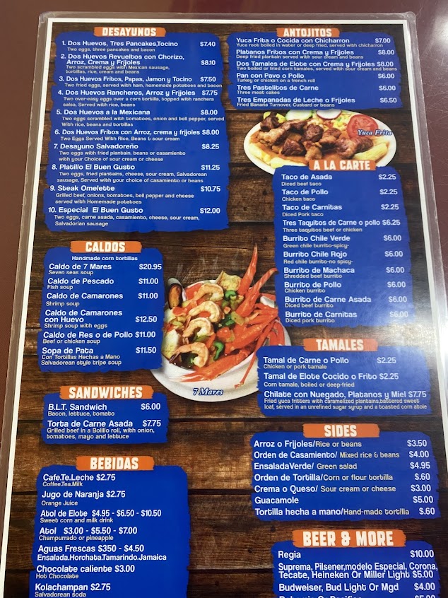Menu El Buen Gusto Restaurant - 5