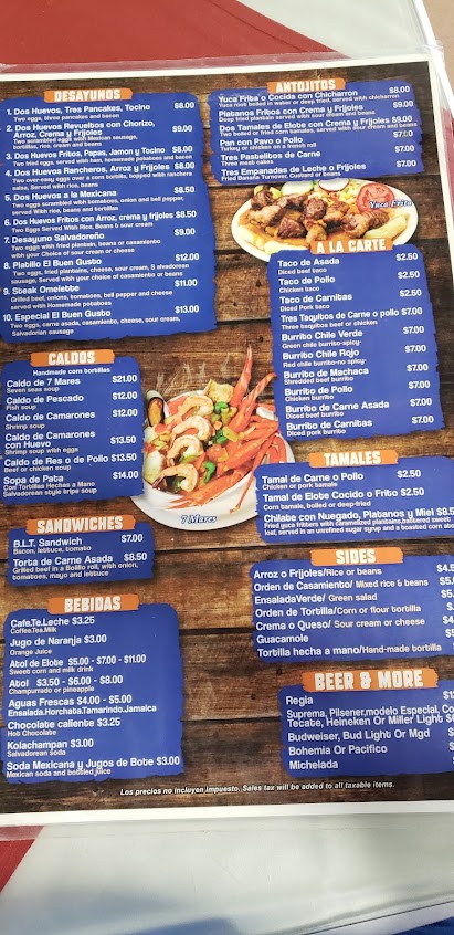 Menu El Buen Gusto Restaurant - 8