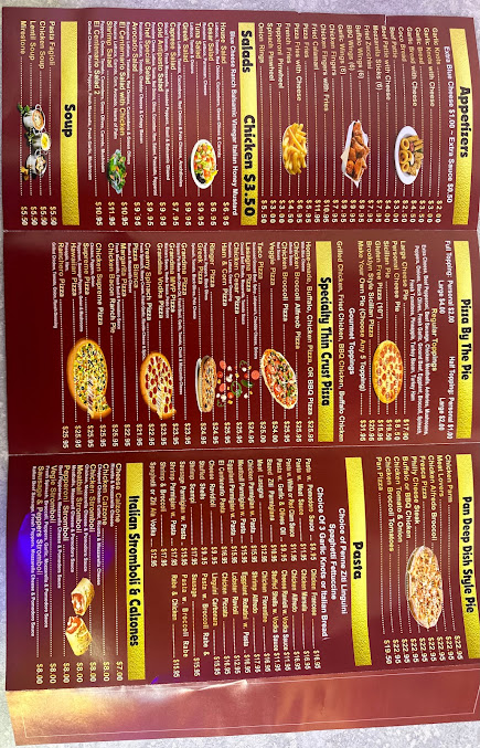 Menu El Centenario Pizza - 1