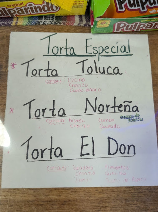 Menu El Don Taqueria Grocery - 1