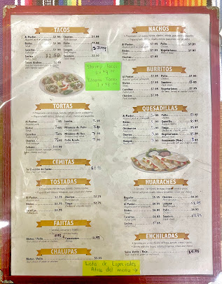 Menu El Don Taqueria Grocery - 2