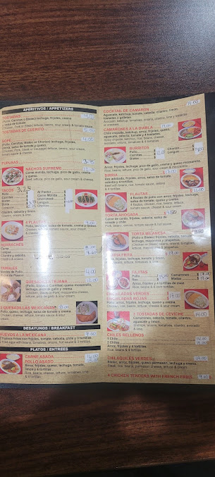 Menu El Dorado Mexican Grill - 1