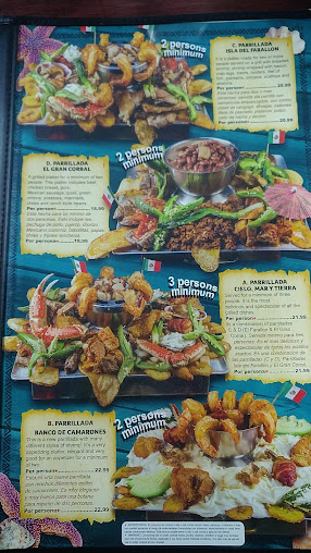 Menu El Dorado Mexican Restaurant - 1