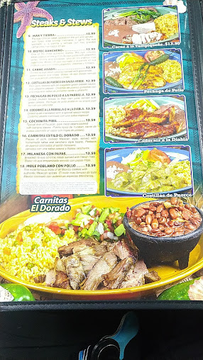Menu El Dorado Mexican Restaurant - 6