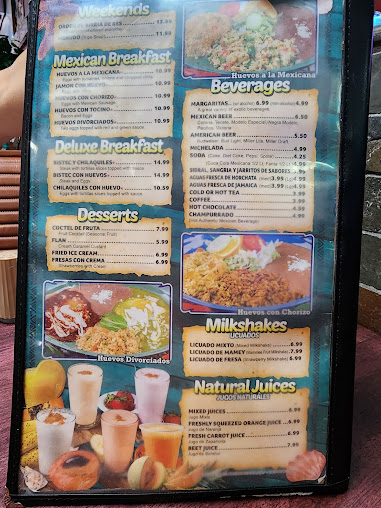 Menu El Dorado Mexican Restaurant - 9