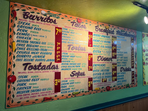 Menu El Famous Burrito Elmhurst - 3