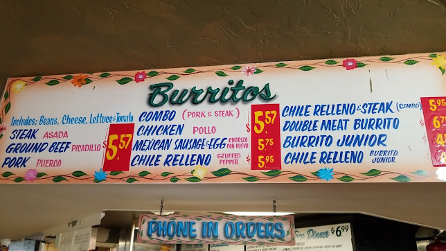 Menu El Famous Burrito Elmhurst - 8
